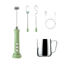 Load image into Gallery viewer, Rechargeable Frother with Pitcher - blendoclock
