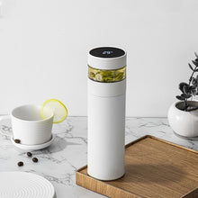 Load image into Gallery viewer, Tea Tumbler in white- blendoclock
