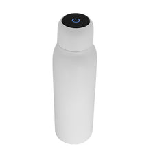 Load image into Gallery viewer, Smart Self-Cleaning Water Bottle in white- blendoclock
